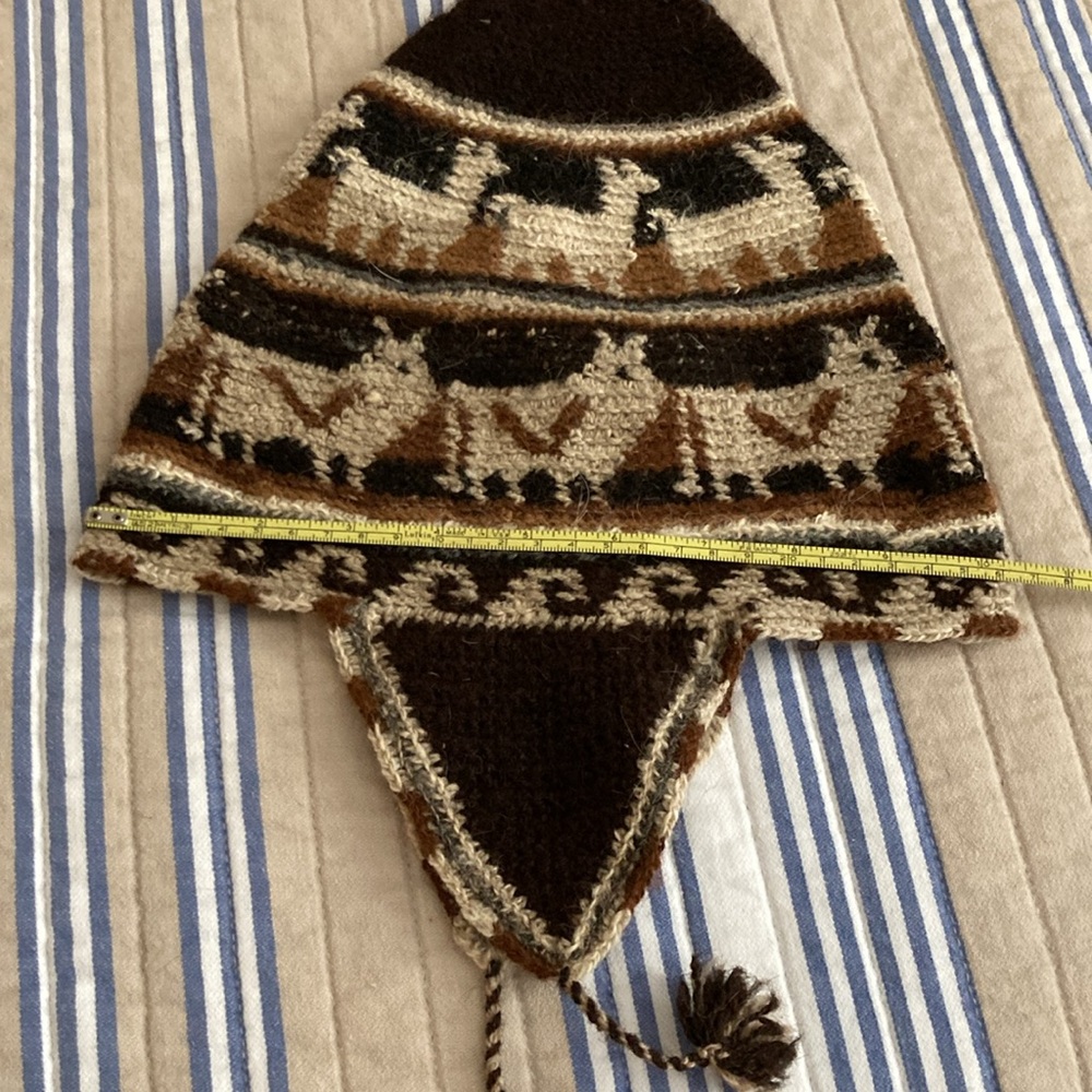Alpaca wool hat - Picture 3 of 4